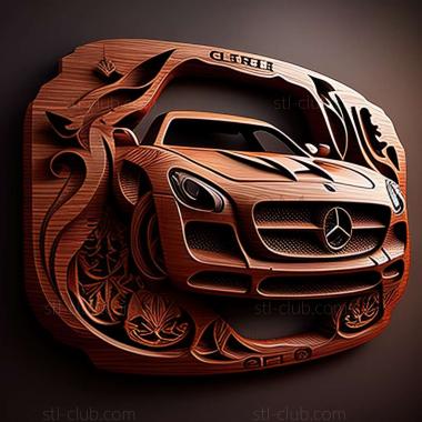 3D model Mercedes Benz SLS AMG (STL)